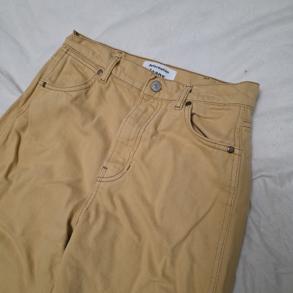 Reformation Cowboy High-Rise Straight Jeans - Picture 2 of 11